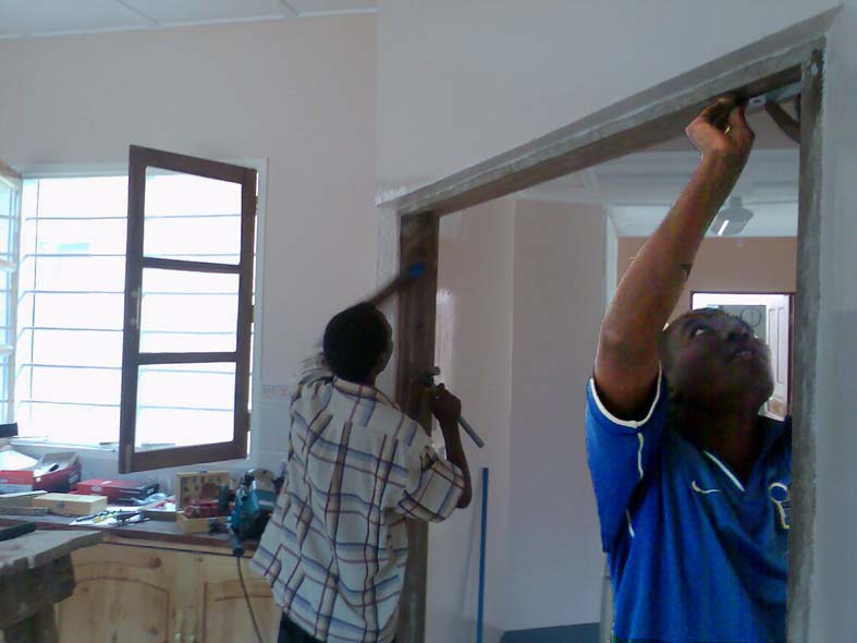Installation of Swing Doors