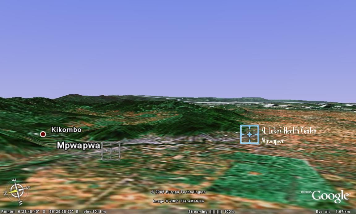 A Panoramic View of Mpwapwa