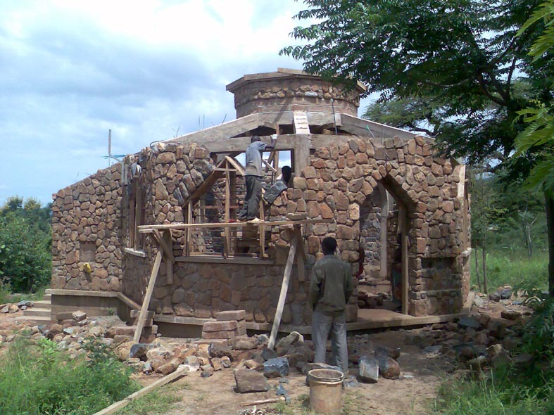 Stone Walls nearing completion