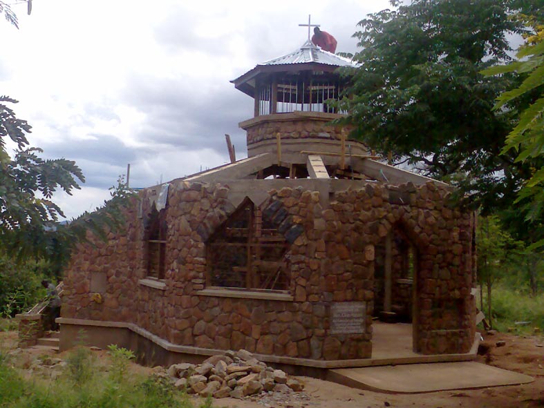 Fitting of Cupola Cap (Cross) Piece