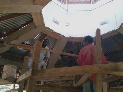 Demounting of Beam Formwork